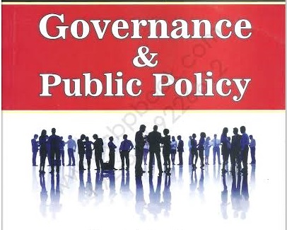 Understanding and Promoting Good Governance and Public Policy